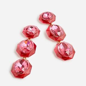 Sparkly drop earrings